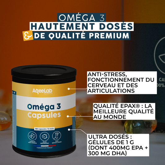 Omega 3 EPAX® - Huile de poisson 1000 mg en gélules