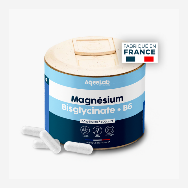 Magnésium Bisglycinate + B6 - Gélules